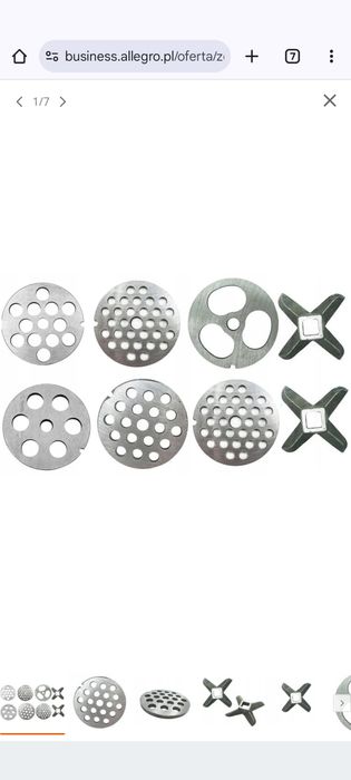 ZESTAW SITEK do MASZYNKI 32 - 5mm/8mm/12mm/16mm/20mm SZARPAK + 2xNÓŻ