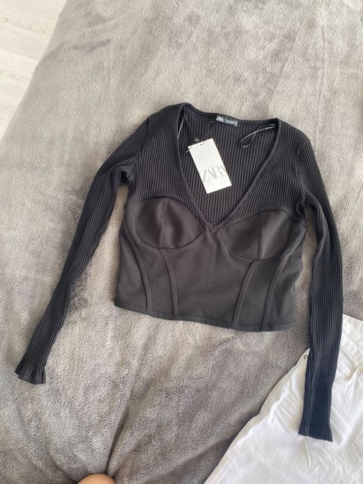 Кофта с корсетом, топ Zara: 350 грн. - Кофтинки Одеса на Olx