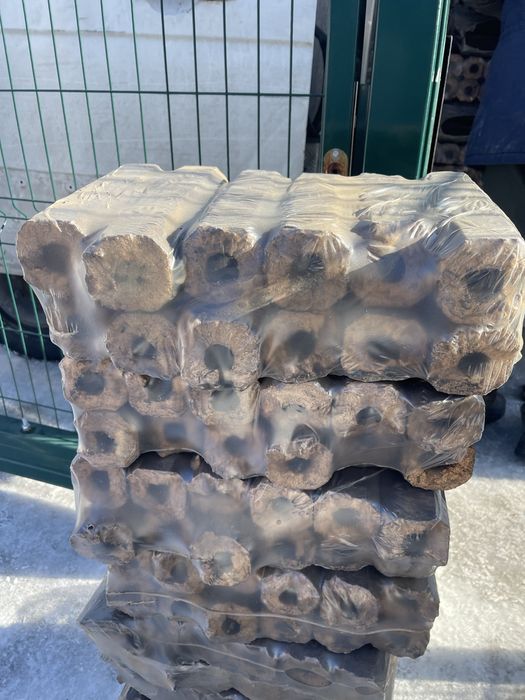 Брикети Pini-kay дубові. Якісний 100% дуб. Від 1 тонни. Доставка