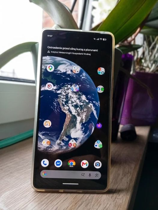 Google Pixel 7 Snow 8/128GB | Stan Idealny | Nowa Bateria | Android 17