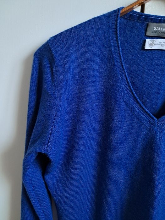 Sweter jedwab/kaszmir rozm. M