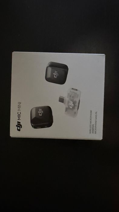 DJI Mic Mini 2 TX + 1 RX + Charging Case — Novo