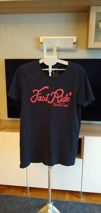 T-shirt męski z nadrukiem