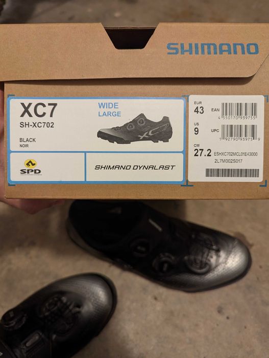 Sapatos ciclismo Shimano XC7
