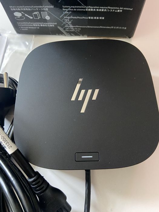 Stacja dokująca HP USB-C Dock G5 z zasilaczem 100W czarna