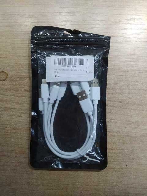 Zastaw 5 kabli Lightning Białe