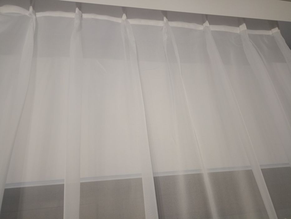 Firana woal na flexach szerokość 2,3 m