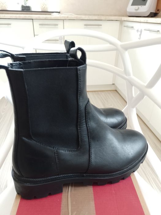 Botki skóra naturalna 37