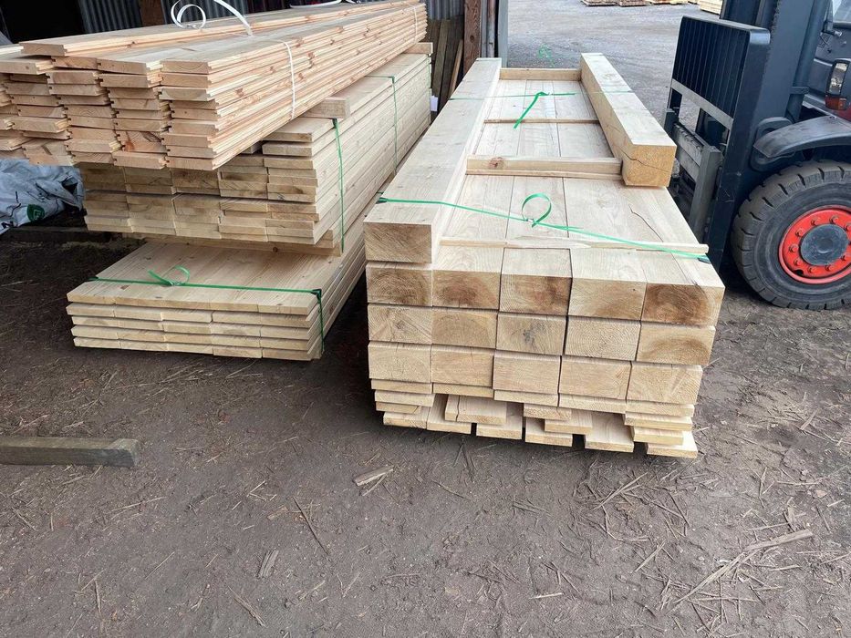 Więźba dachowa, drewno konstrukcyjne, C24, Kvh, Bsh, strugane,