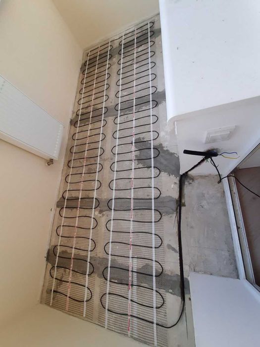 Електрична тепла підлога, нагрівальний мат Hemstedt, Німеччина