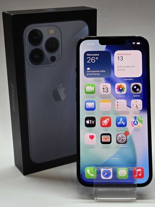 Telefon Apple iPhone 13 Pro 128GB BATERIA 100% SUPER STAN POWERBANK!
