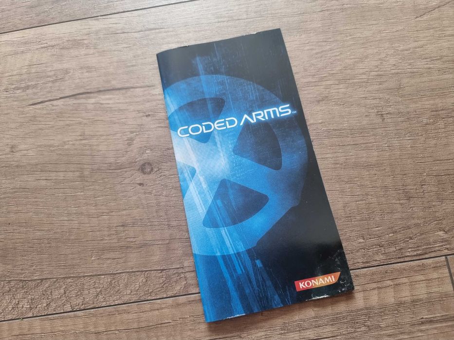 Coded Arms - Manual Instrukcja książeczka do gry PSP
