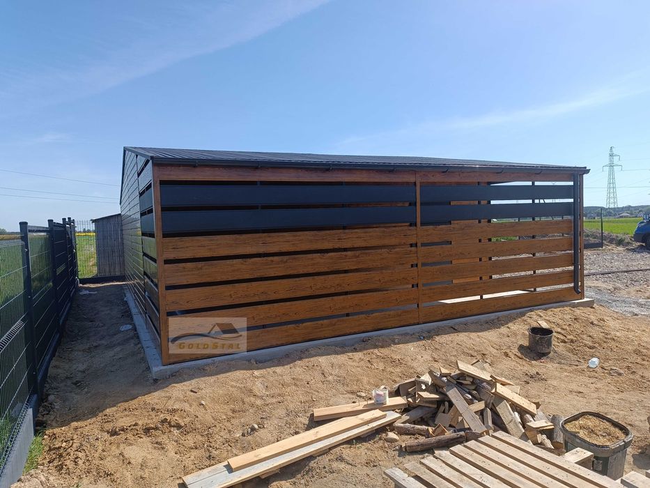 Garaż blaszany 8,5x6 6x5,5 6x6 6x5 4x6 7x6 4x5 3x5 9x6 AŻURY