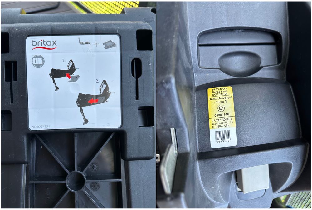 fotelik Britax-Romer Baby Safe Plus SHR II BR z bazą