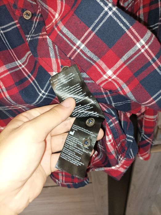 Сорочка в клітку, чоловіча байка