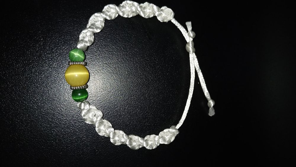 Bransoletka regulowana koralik