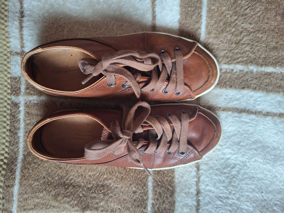 Шкіряні кеди мокасини Umbro