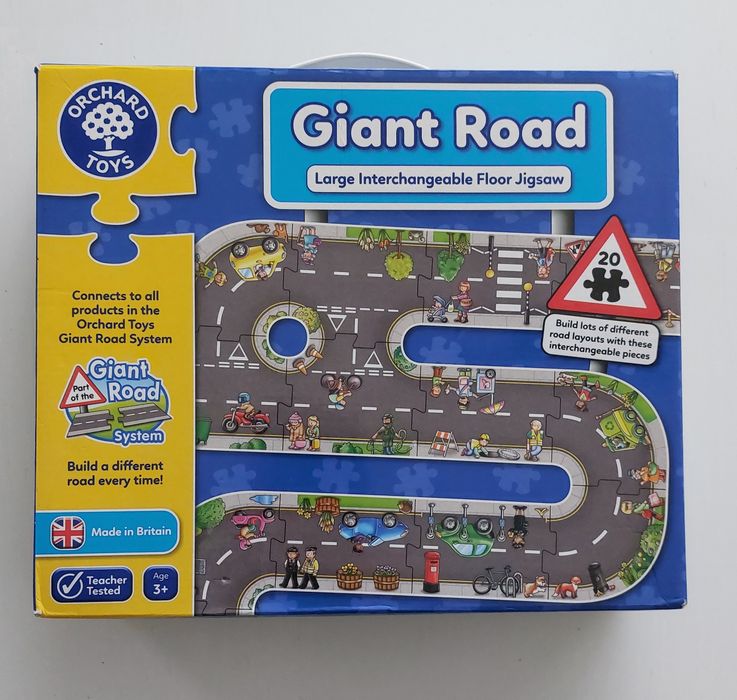 Puzzle Jezdnia Droga Orchard Toys Giant Road Ulica Samochodowa
