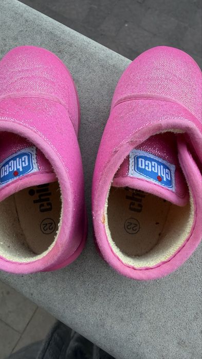 Дитячі тапочки Chicco 22 розмір