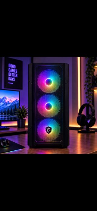PC GAMER Ryzen 7 5700X + RTX 5060 8GB | 32GB RAM | AIO RGB | Gaming