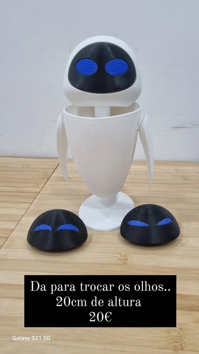 Peças feitas em impressora 3D