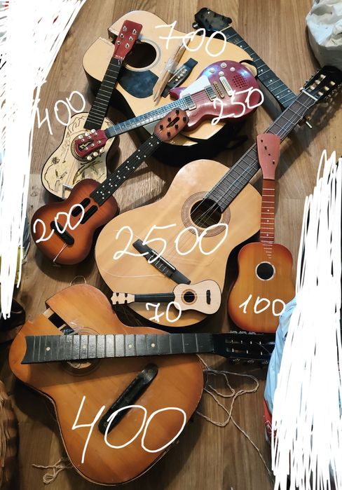 Гитара Hohner акустика укулеле под ремонт