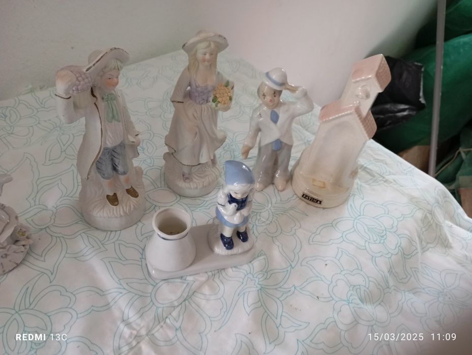 Conjunto de seis peças decorativas