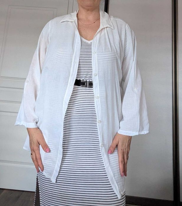 Długa sukienka H&M, 95% wiskozy, rozm. S/M/L