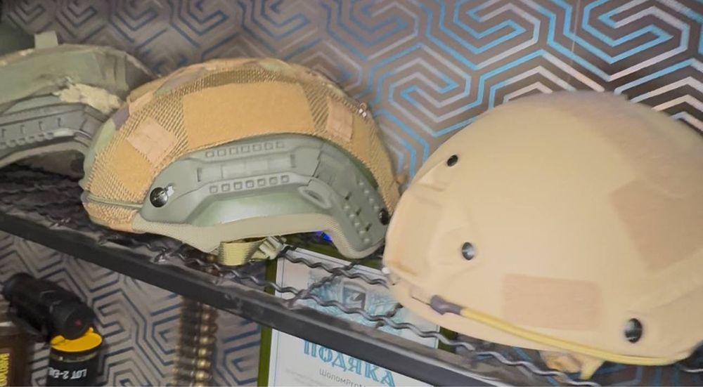 Переобладнання військових шоломів, касок ( переделка военных шлемов)