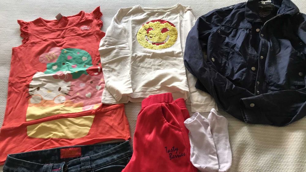 Lote roupa menina 10/12 anos