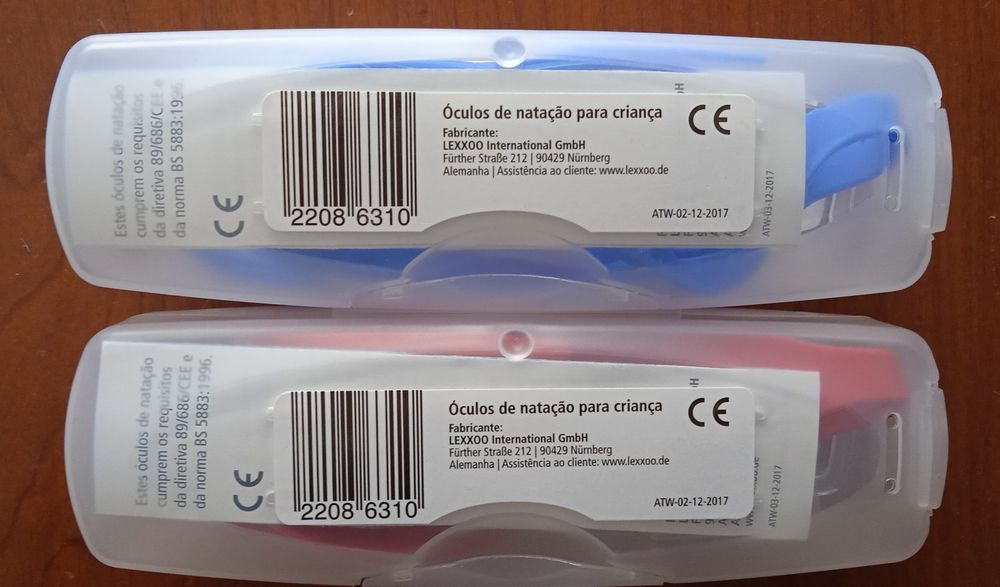 Óculos de natação criança (novos)