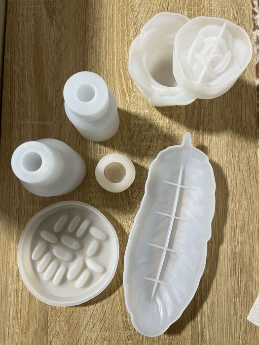 Moldes de silicone para gesso