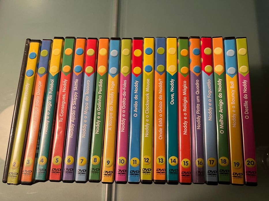 Coleção 19 DVD's Noddy