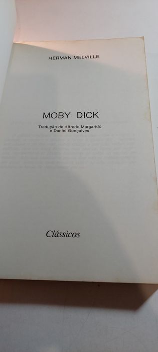 Moby Dick - Herman Melville (1° e 2° Volumes)