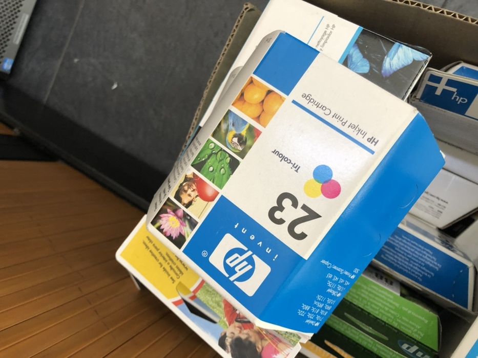 Vários tinteiros orignais