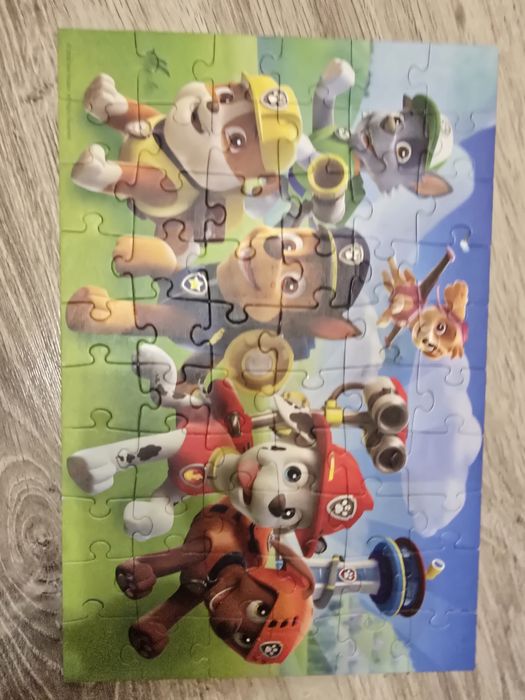 Zestaw puzzli Trefl Psi Patrol - Sky Everest Marshall Rubble