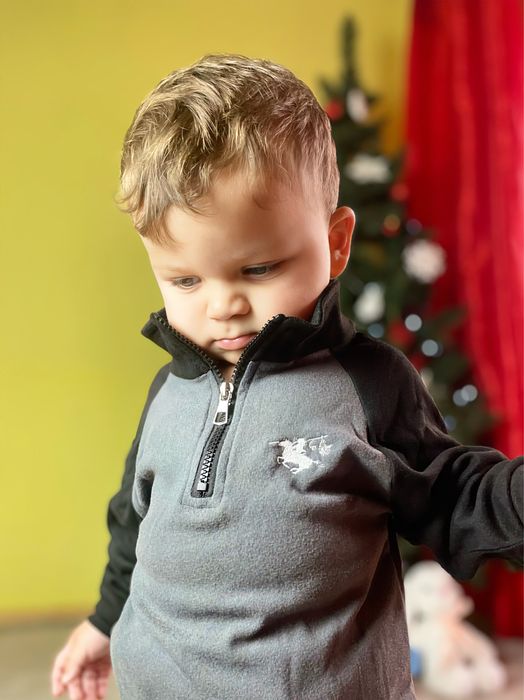 Теплий лонгслів для дітей