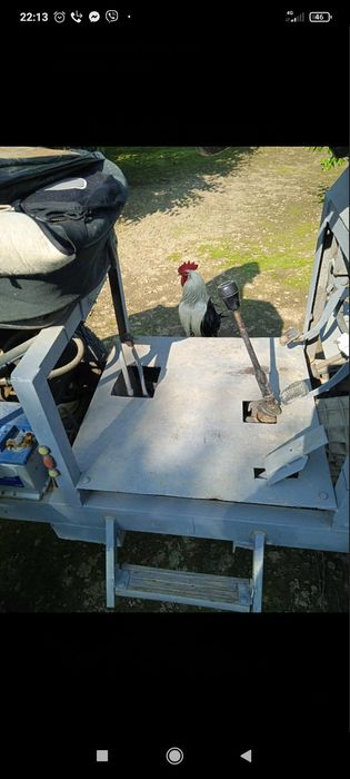 Скаладаю  саморобний тракторець