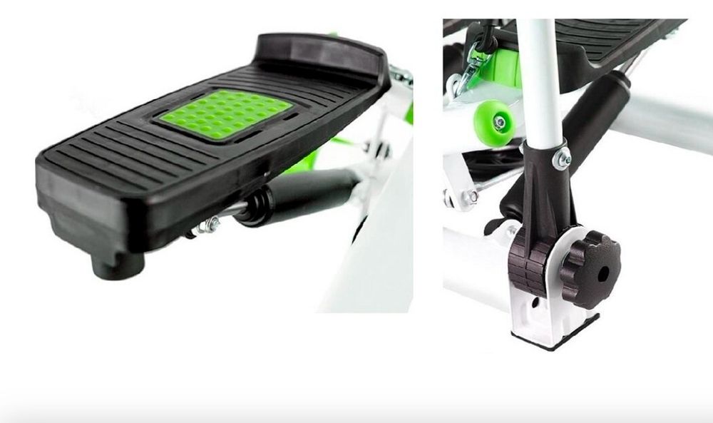 Stepper z ruchomymi ramionami