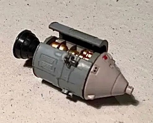 4 MINIATURAS - Ferrari GTO - BMW 300 - Moon Rover - Apolo Saturn V