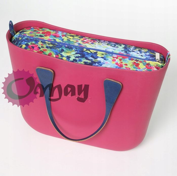organizer OBAG STANDARD kwiaty kwiaty akwarelowe chaber wkład OMAY