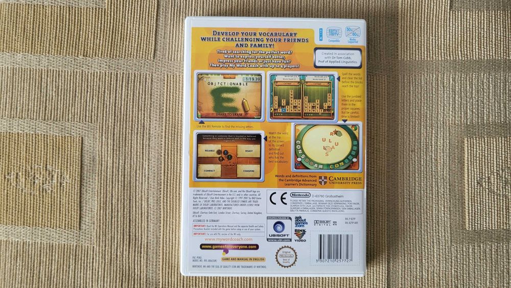 Gra My Word Coach Nintendo Wii