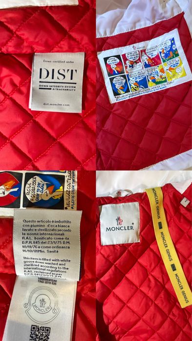 Нейлонова Вітровка Moncler x Palm Angels Genius Jacket (White)ОРИГІНАЛ