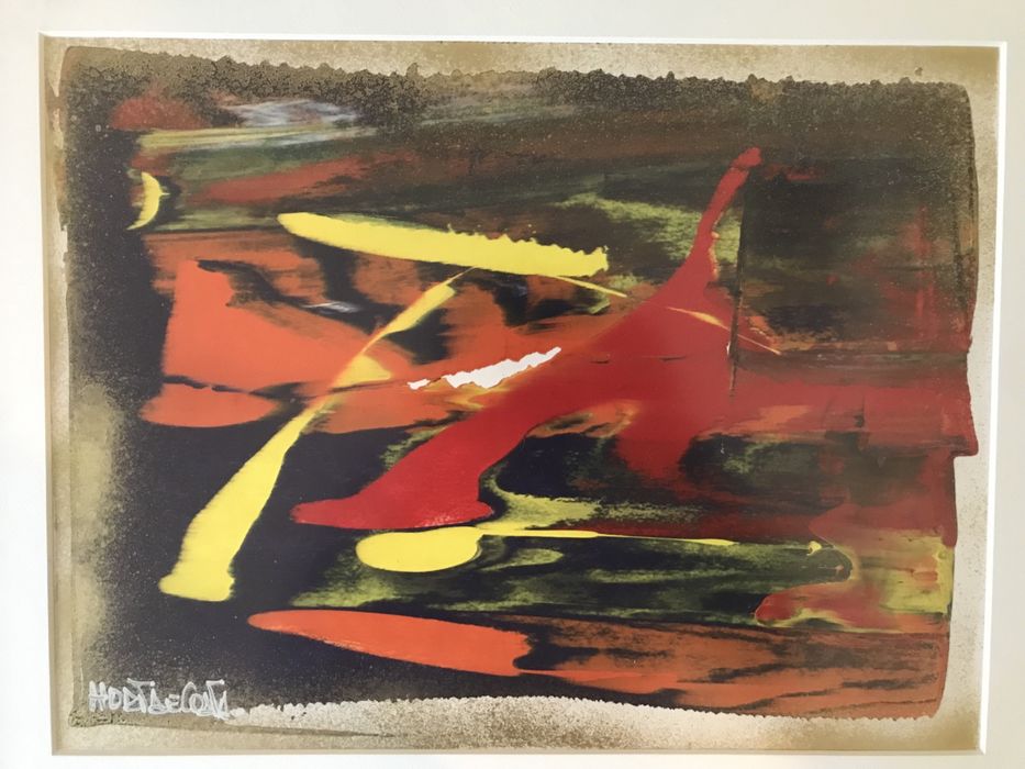 Quadro Pintura Horta e Costa Original emoldurado