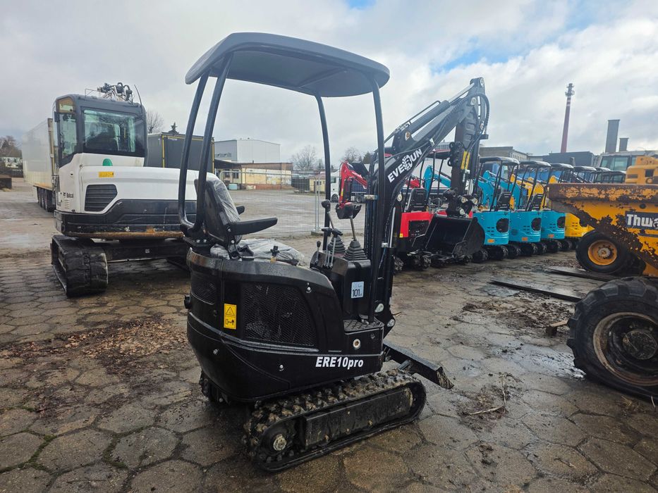 minikoparka everun ere10 pro mini koparka kopareczka jcb neuson bobcat