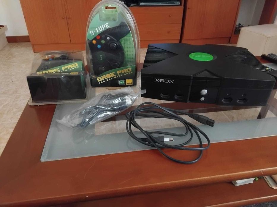 XBOX clássica nunca usada