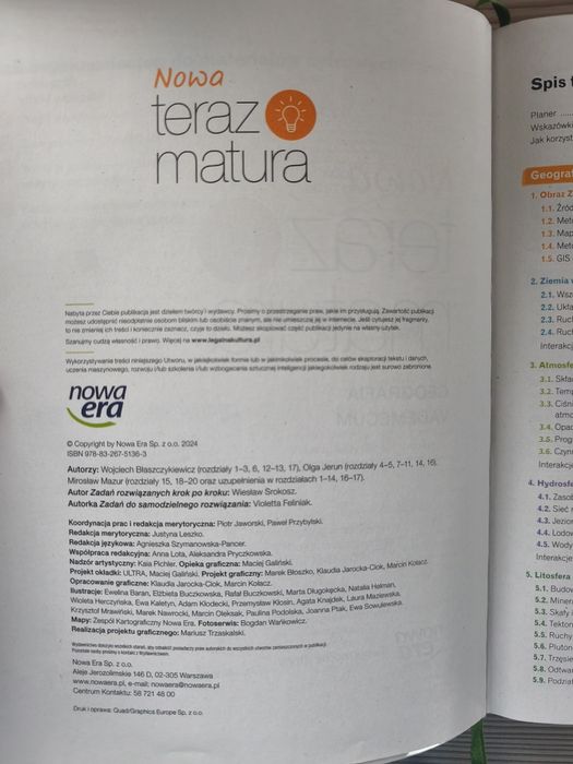Nowa teraz matura geografia vademecum