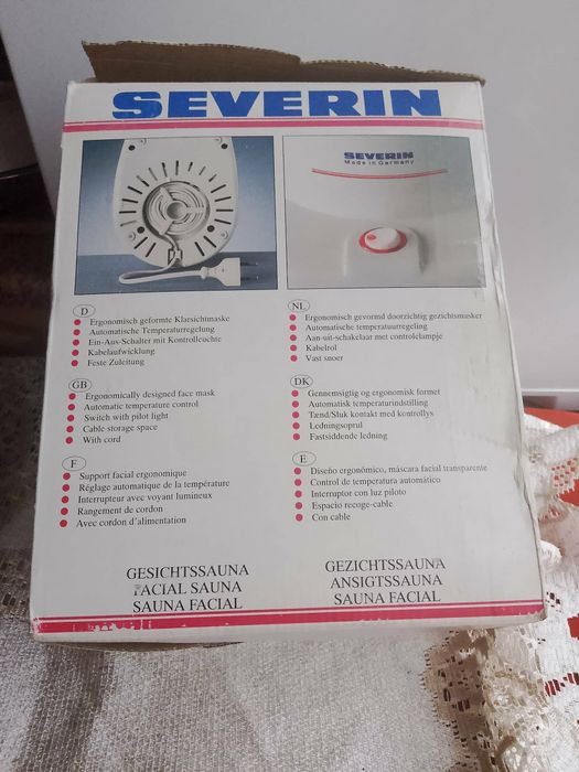 Sauna do twarzy nowa