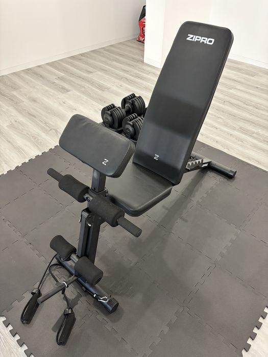 Banco Musculação ZIPRO Volume – Leg Press + Curl Bíceps
