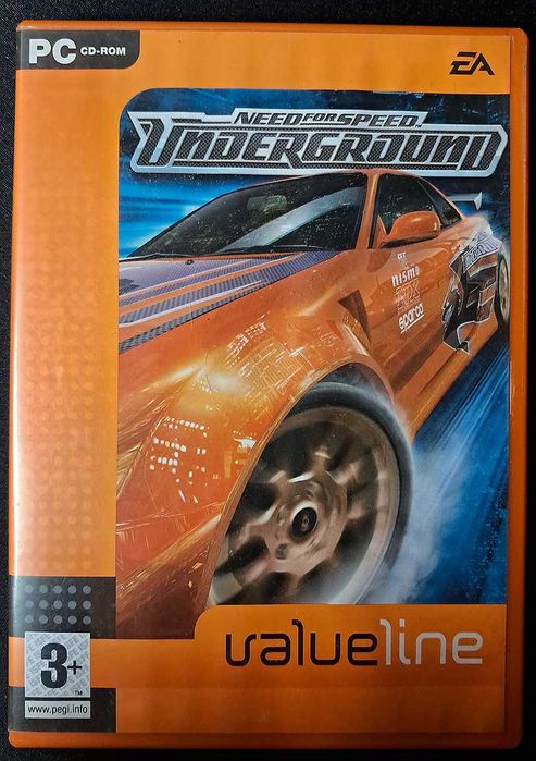 Need for Speed Underground – PC Original (Inclui 2 Discos e CD-Key)